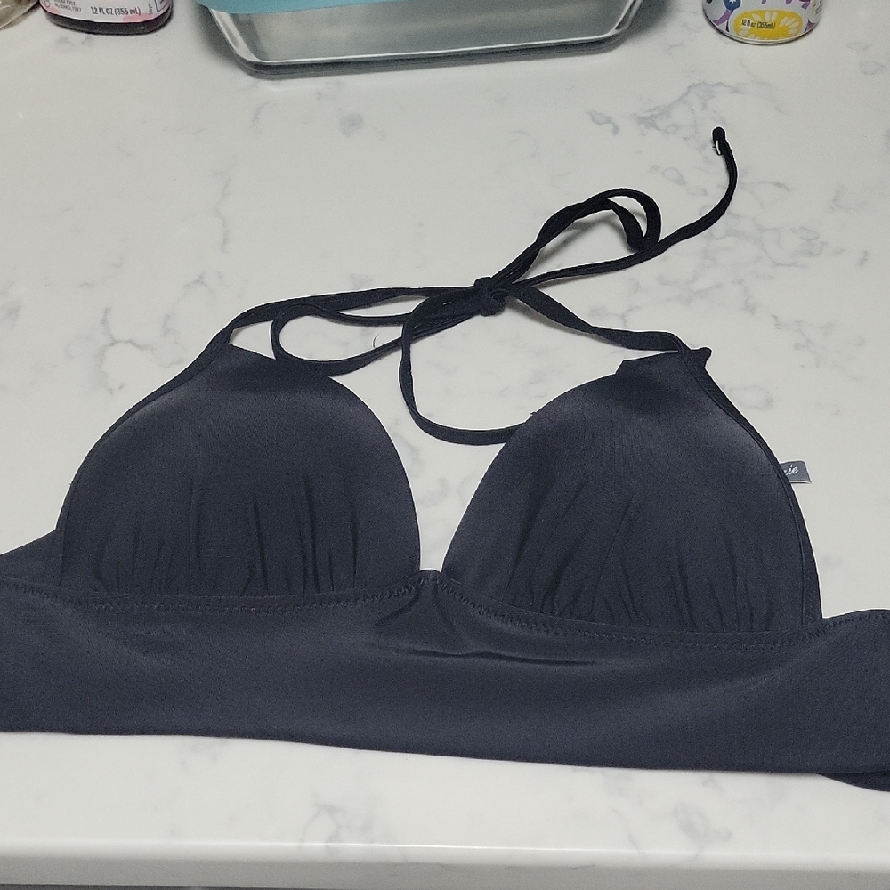 Aerie Women"s Perky Triangle Swimwear Bikini Top Size S